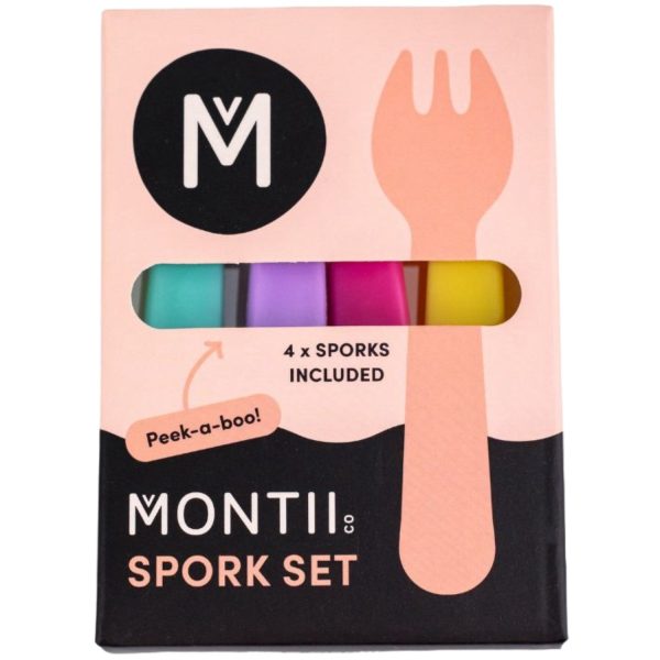 MontiiCo Summer Sunset Spork Set For Discount