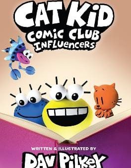 Dav Pilkey: Cat Kid Comic Club 5: Influencers (pb) [2024] paperback Hot on Sale